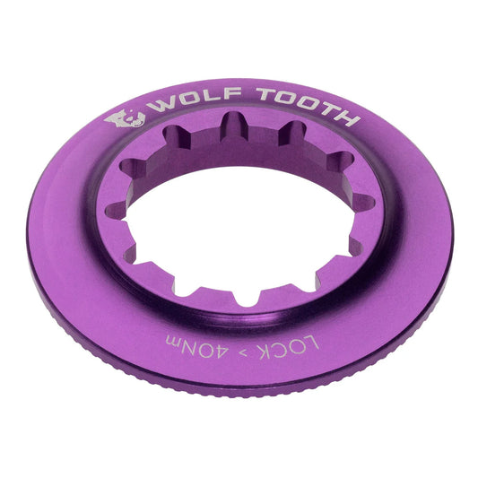 WOLF TOOTH Purple Internal Centerlock Nut