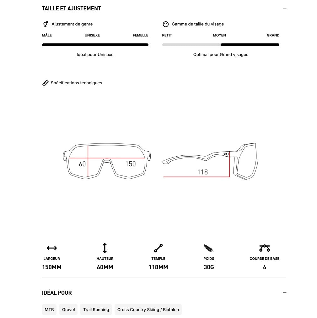Sunglasses RUDY PROJECT THUNDER Black RP Optics Smoke Black lenses