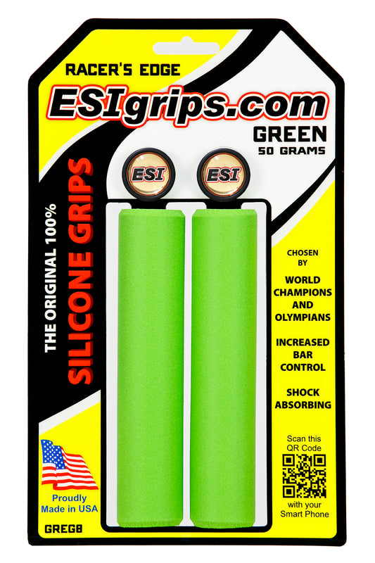 Grips ESI RACER'S EDGE 130 mm Green