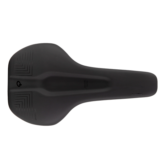 Saddle PROLOGO RAION 135mm RECYCLED Steel Rails Black