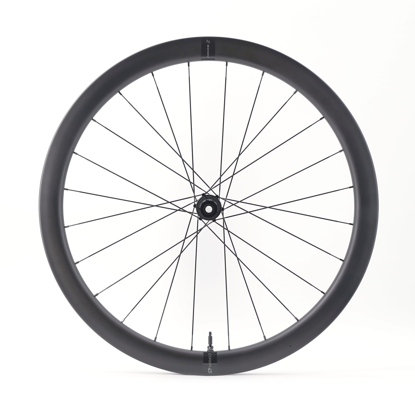 Pair of SCOM CORSA 45 Tubeless Ready Wheels (Center Lock)
