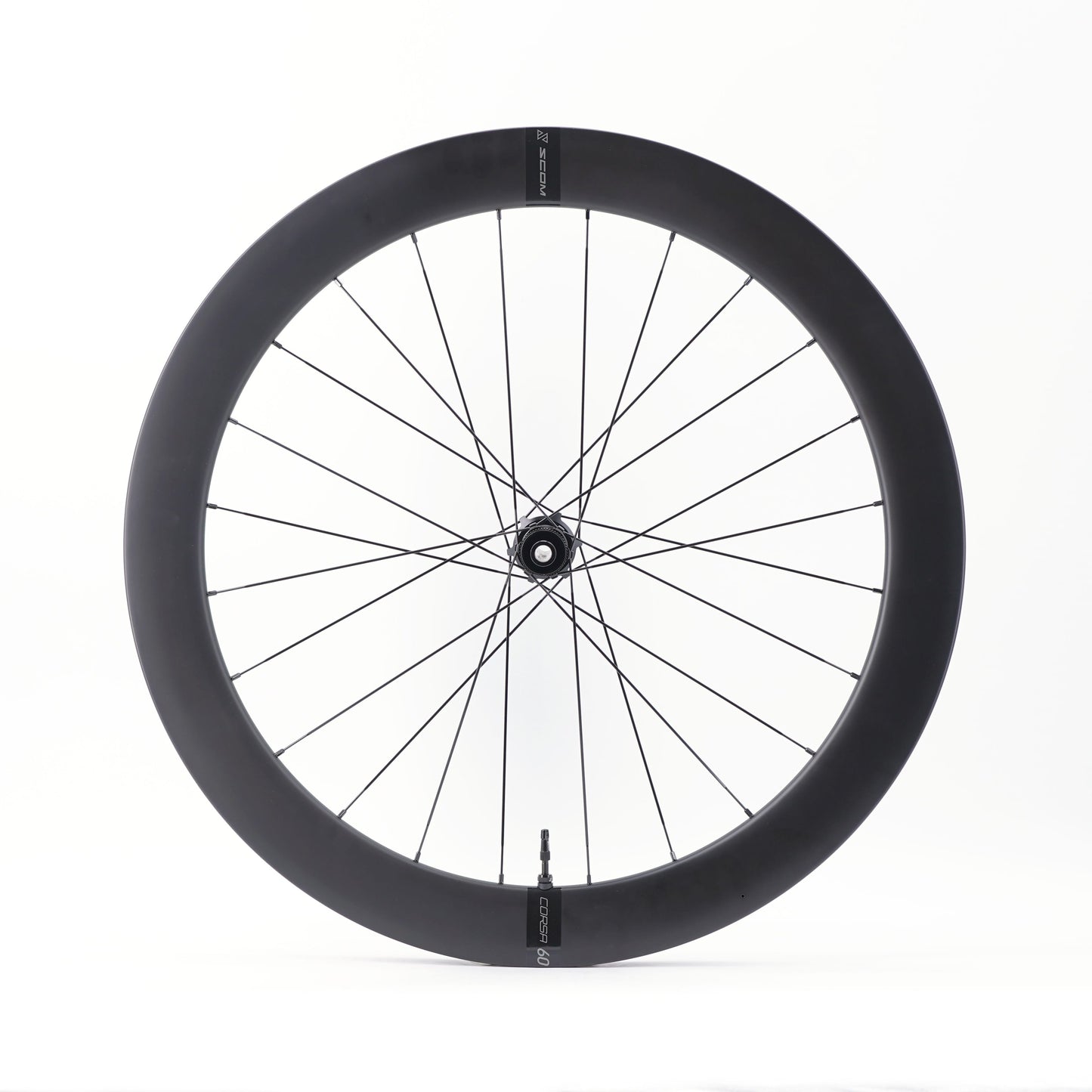Pair of SCOM CORSA 60 Tubeless Ready Wheels (Center Lock)
