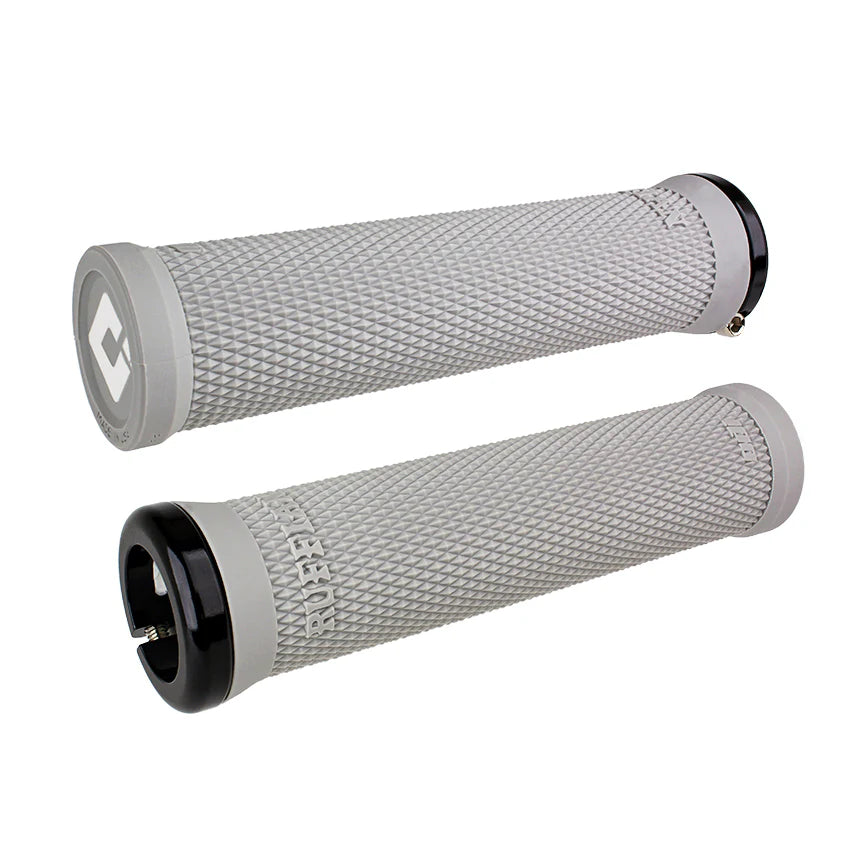 Grips ODI RUFFIAN Lock-On 135 mm Grey