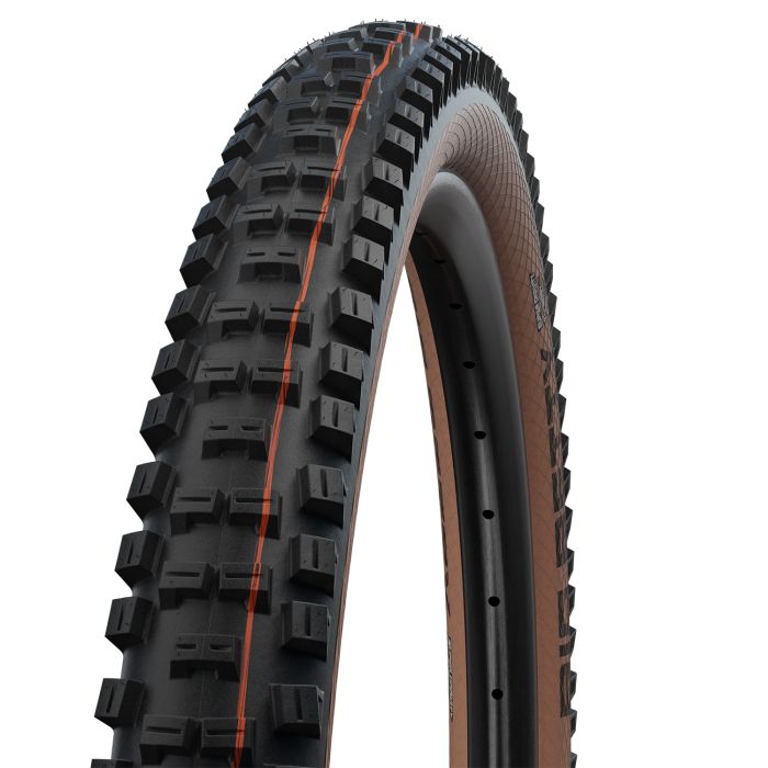 SCHWALBE BIG BETTY 29x2.40 ADDIX SOFT SUPERTRAIL Tubeless Ready Soft Brown tire