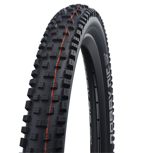 SCHWALBE NOBBY NIC 27.5x2.40 ADDIX SOFT SUPERGROUND Tubeless Ready Soft Black tire