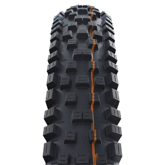 SCHWALBE NOBBY NIC 27.5x2.60 ADDIX SOFT SUPERTRAIL Tubeless Ready Soft Black tire