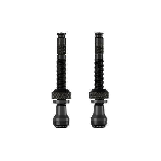 Tubeless Valve SCHWALBE CLICK VALVE 80mm Black