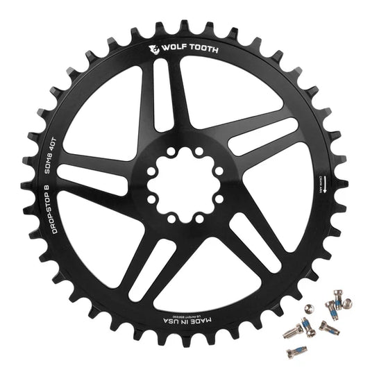 Mono chainring WOLF TOOTH 9/10/11/12V SRAM Direct Mount 8 screws Offset 6mm