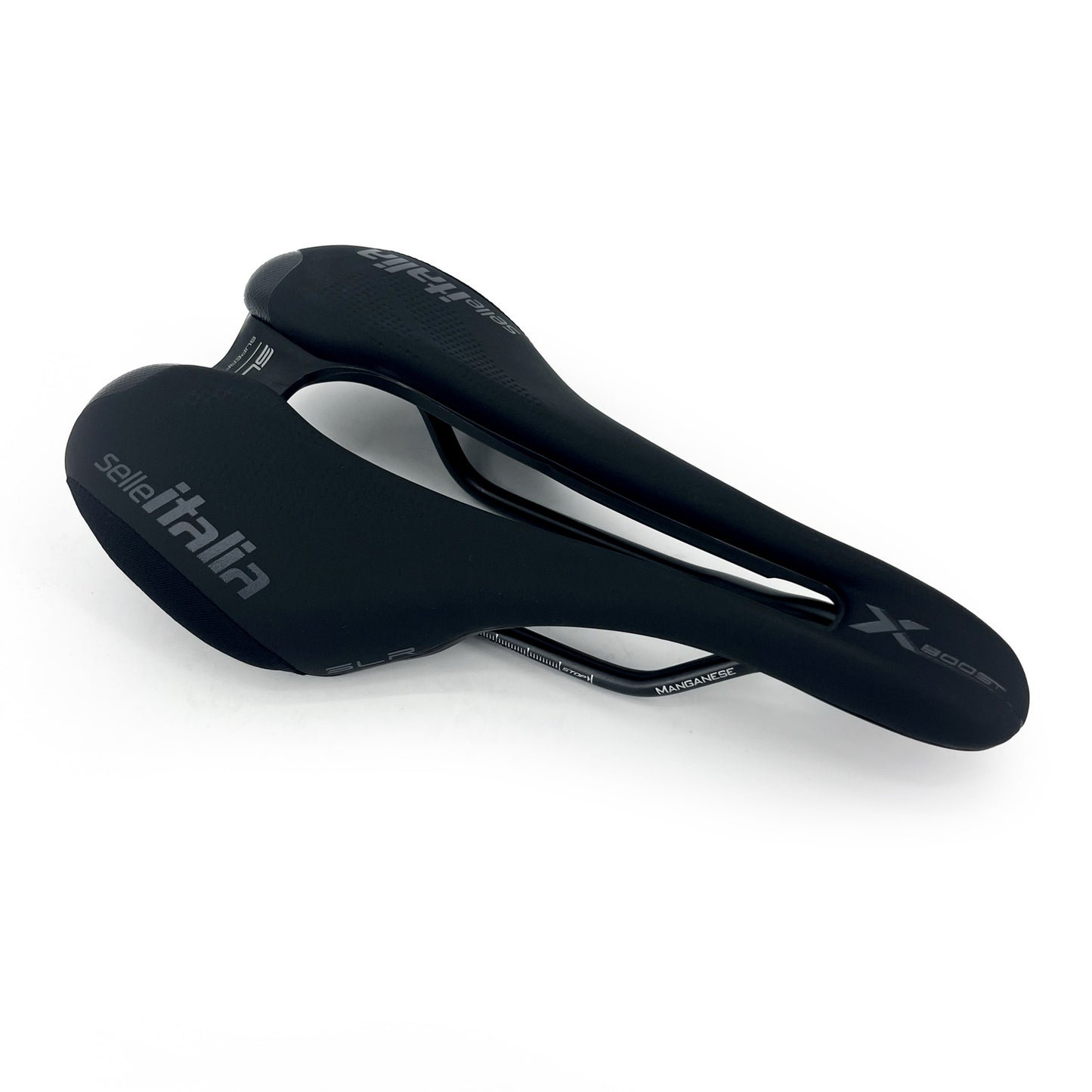 Saddle SELLE ITALIA SLR BOOST X-CROSS SUPERFLOW L Rails Manganese