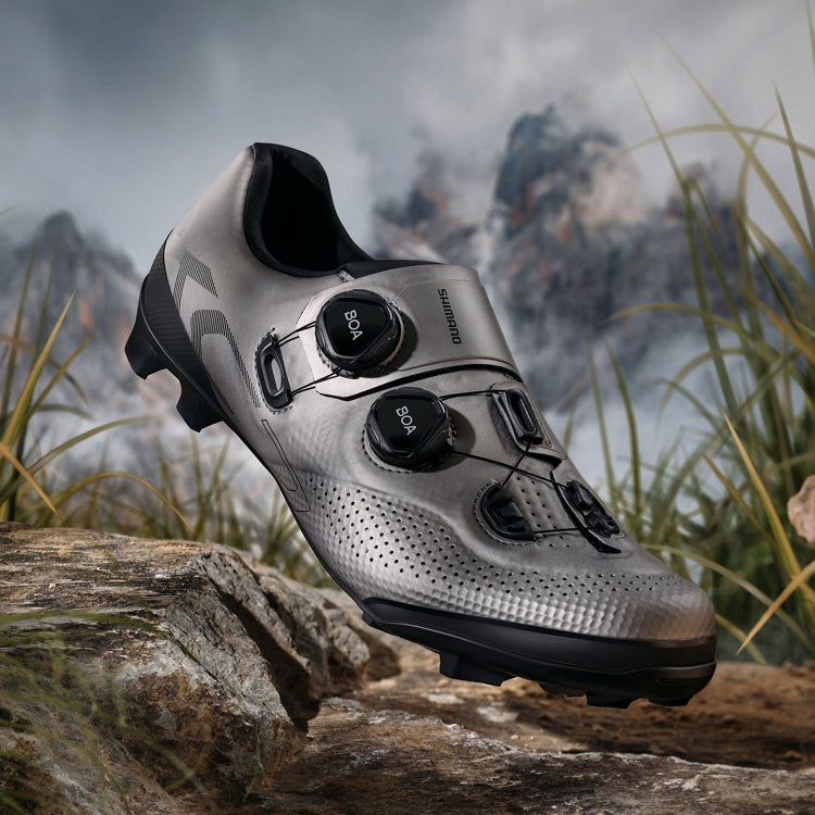 SHIMANO XC702 MTB Shoes Silver