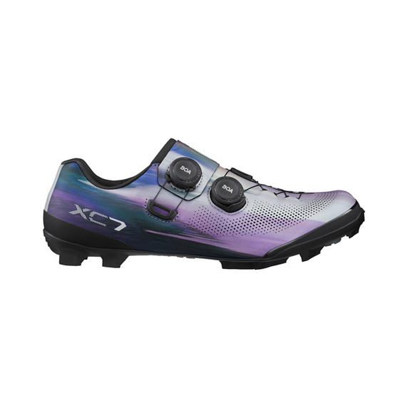 SHIMANO XC703 Butterfly MTB Shoes Silver