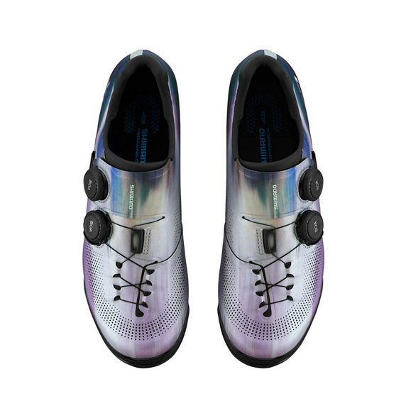 SHIMANO XC703 Butterfly MTB Shoes Silver