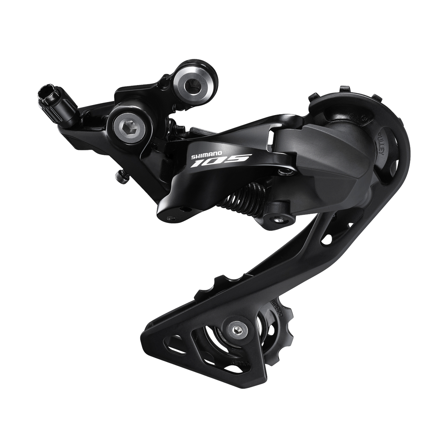 SHIMANO 105 R7000-GS 11 Speed Medium Cage Rear Derailleur Black