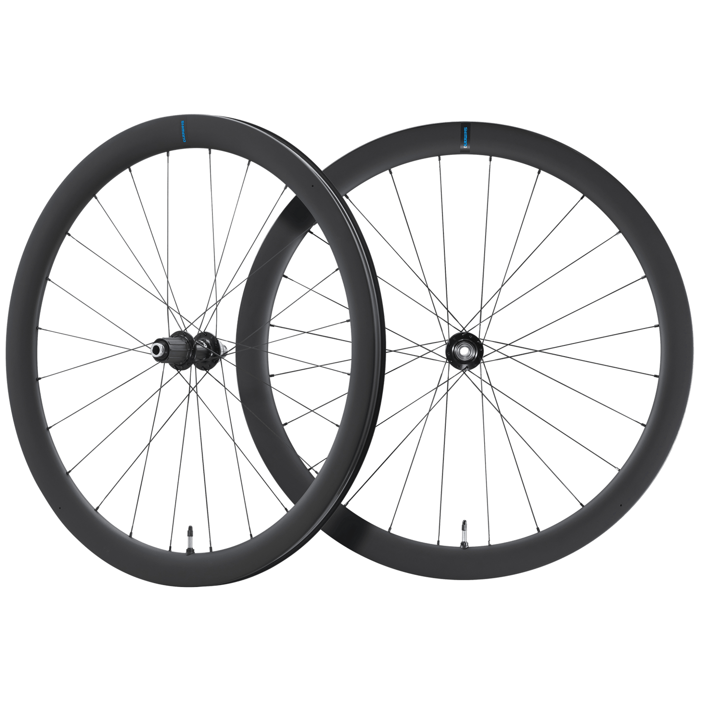 Pair of SHIMANO RS710-C46 Tubeless Ready Wheels (Center Lock)