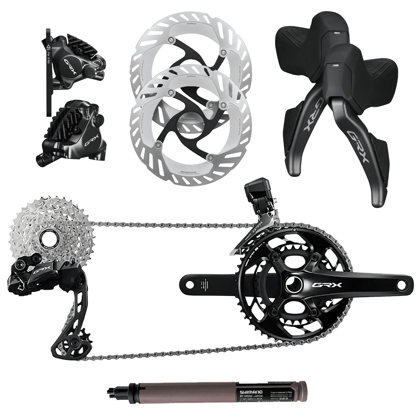 Groupesets SHIMANO GRX RX825 Di2 12 Speed