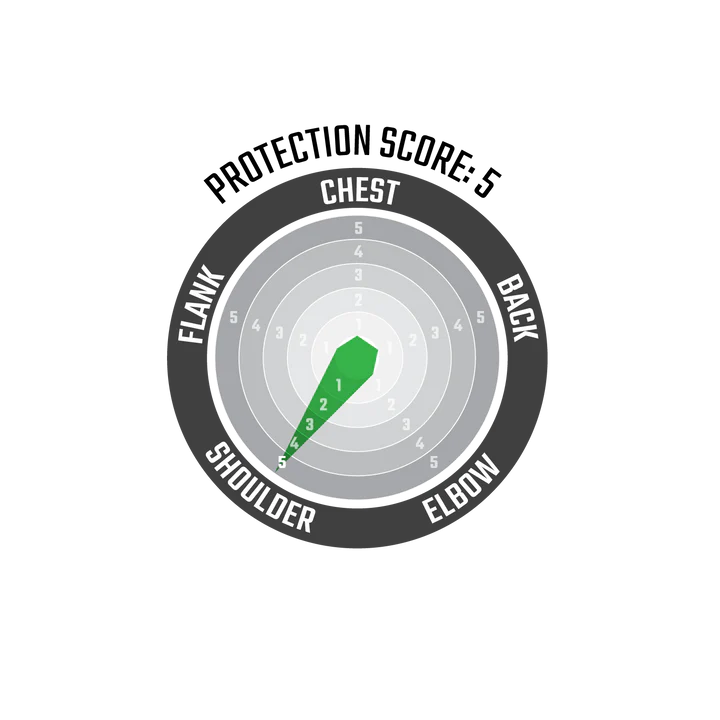 Shoulder Protection T-Shirt LEATT 3DF AIRFIT LITE EVO Black