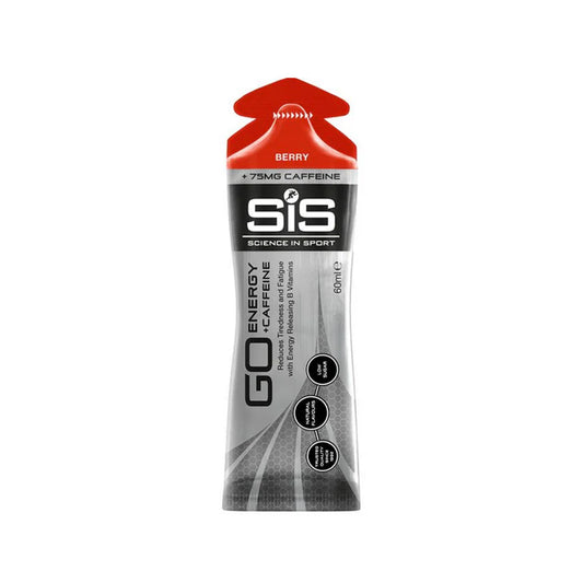 SIS GO ISOTONIC ENERGY Caffeine Gel (60ml) Red berries