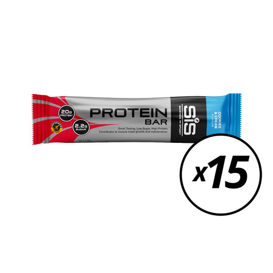 15 SIS Protein Bars (64g) Cookies & cream - Date Courte