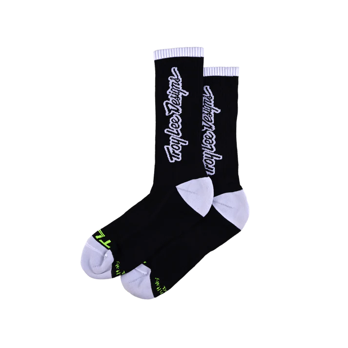 TROY LEE DESIGNS PERFORMANCE SIGNATURE Socks Black 2025