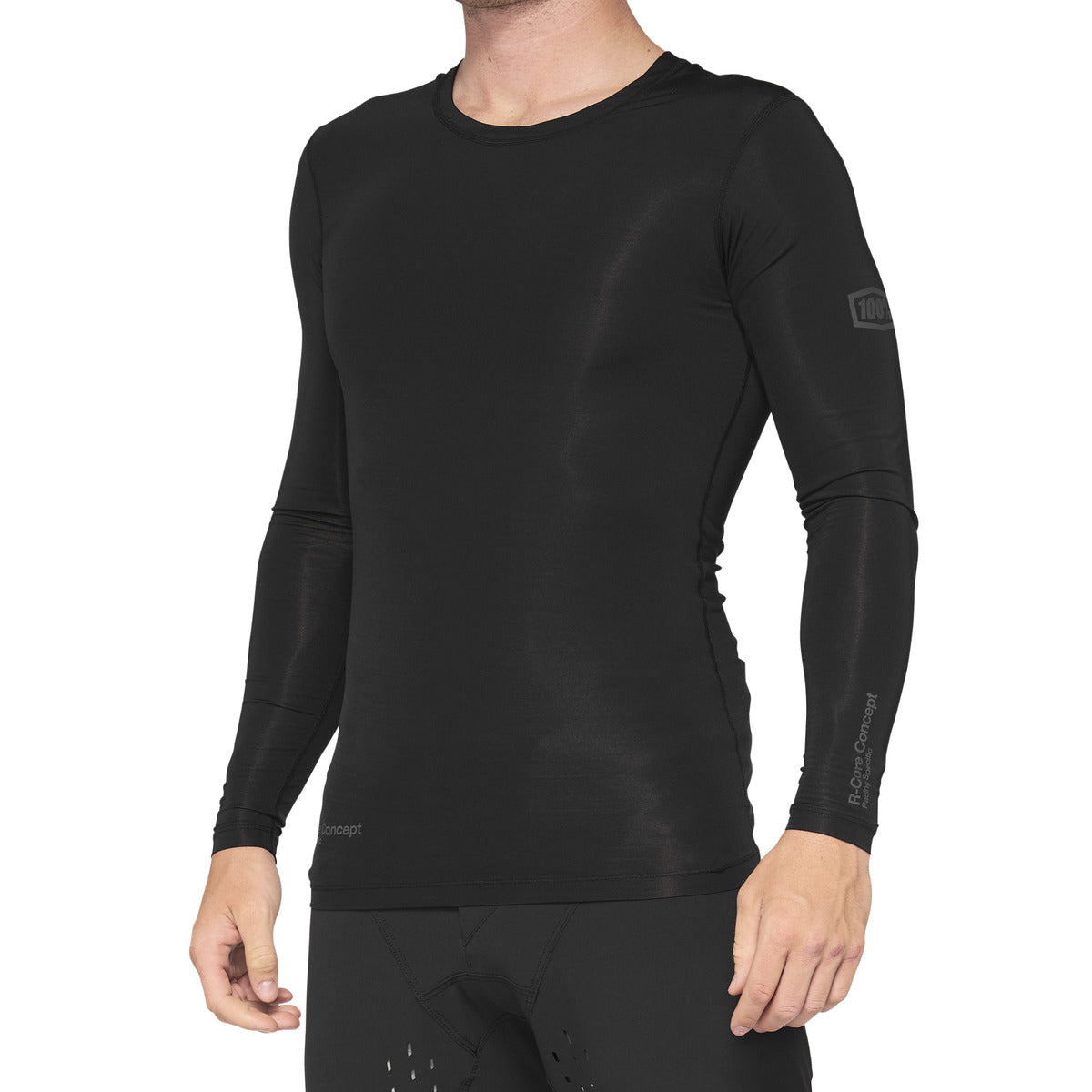 100% R-CORE CONCEPT Long Sleeve Jersey Black