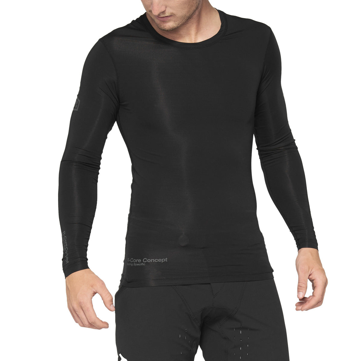 100% R-CORE CONCEPT Long Sleeve Jersey Black