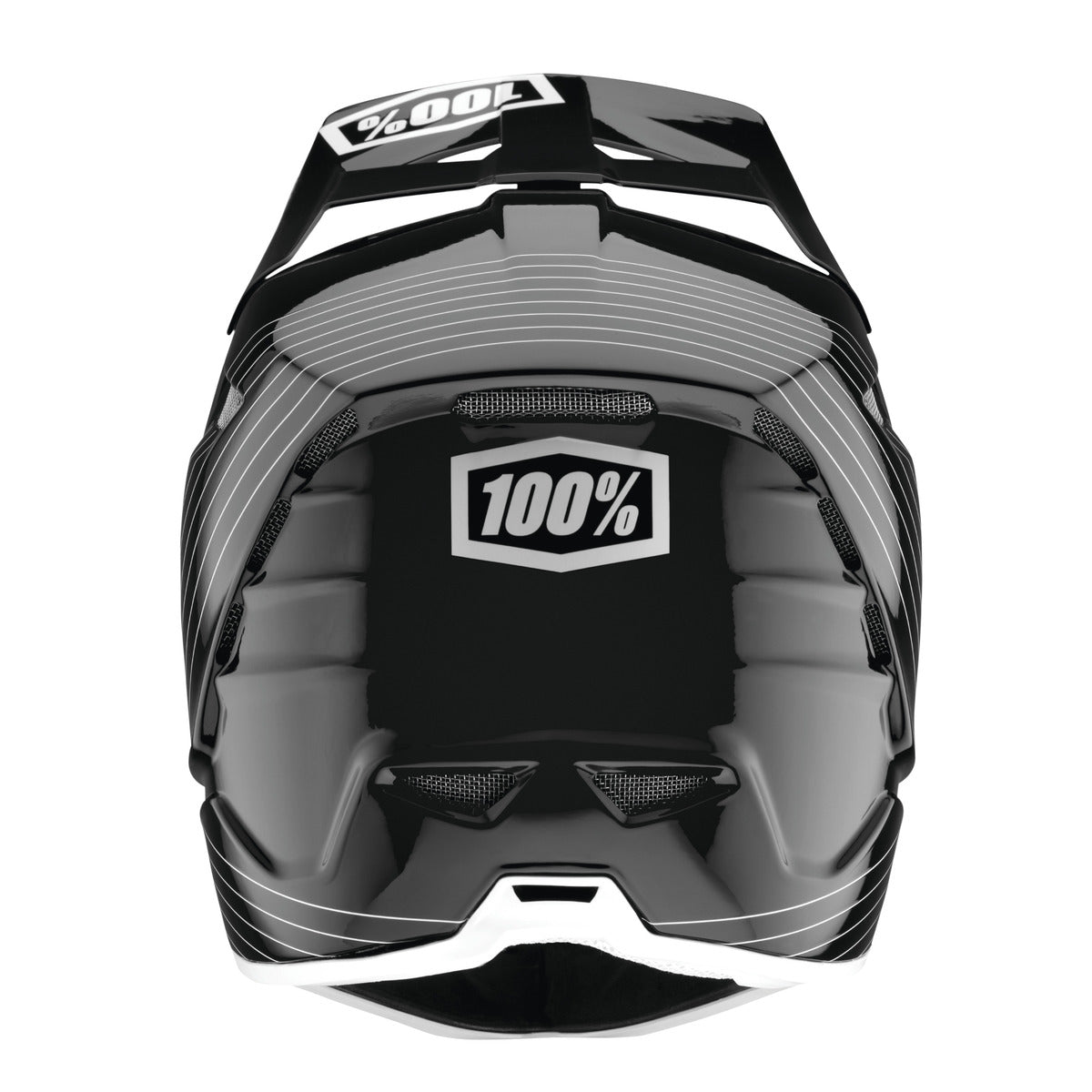 100% AIRCRAFT COMPOSITE MTB Helmet Black/White