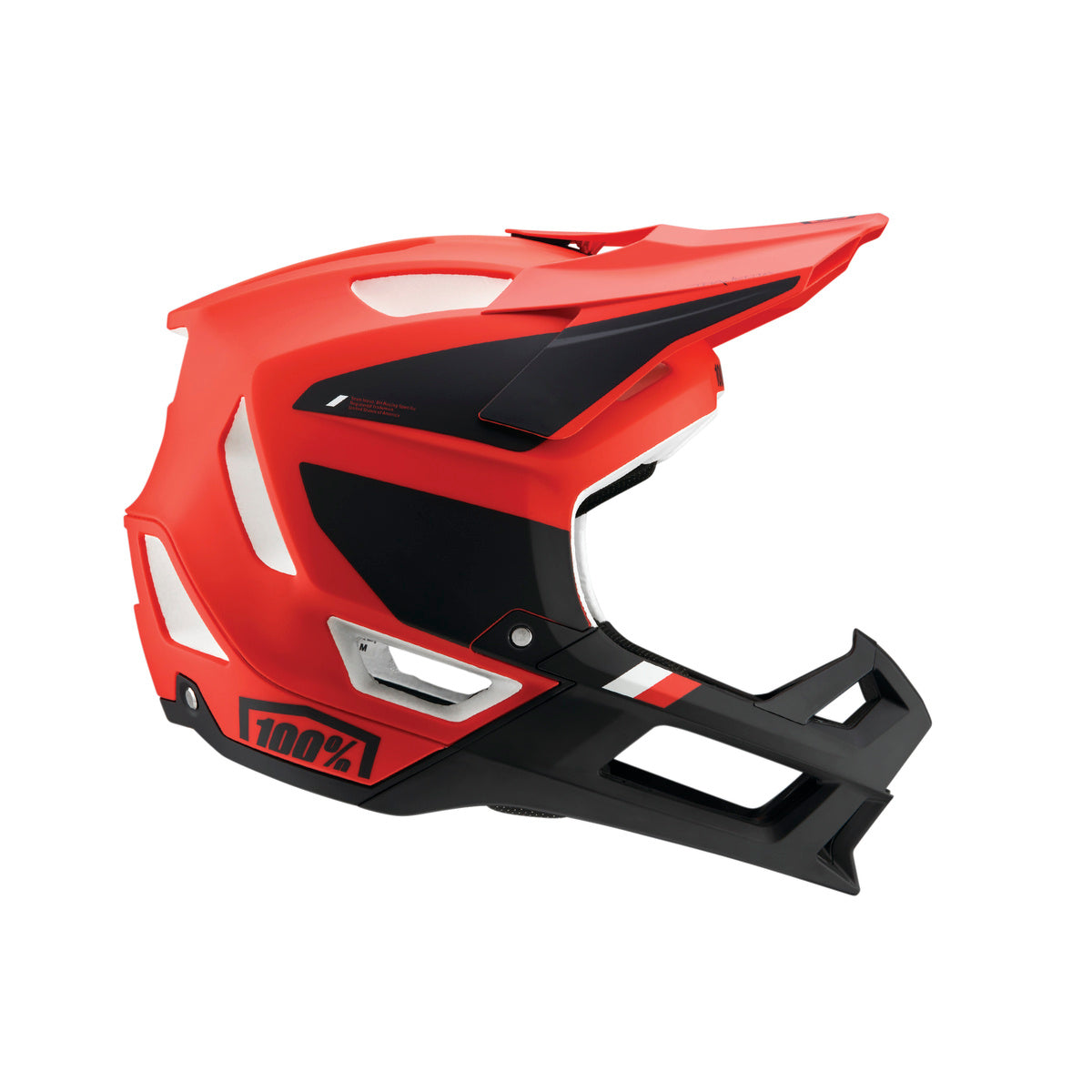 Headset MTB 100% TRAJECTA FIDLOCK Red