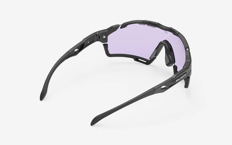Glasses RUDY PROJECT CUTLINE Black Matt Lenses IMPACTX™ Photochromic Laser Purple