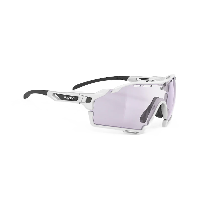 Glasses RUDY PROJECT CUTLINE White Lenses IMPACTX™ Photochromic Laser Purple