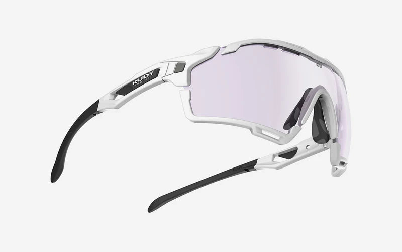 Glasses RUDY PROJECT CUTLINE White Lenses IMPACTX™ Photochromic Laser Purple