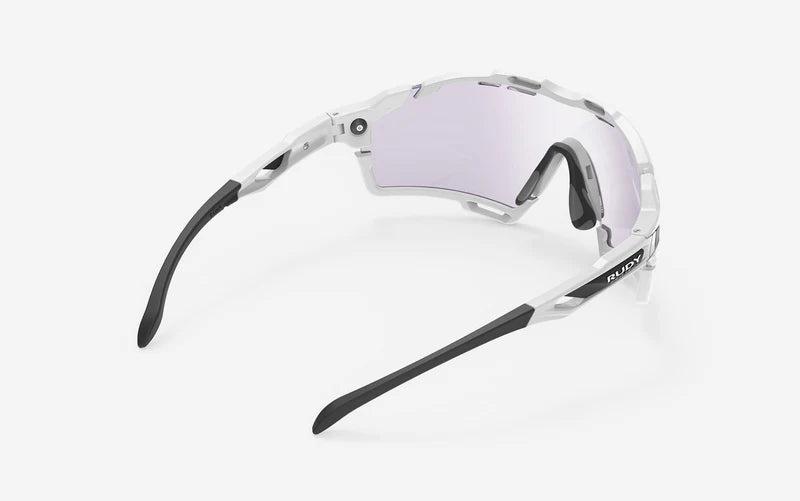 Glasses RUDY PROJECT CUTLINE White Lenses IMPACTX™ Photochromic Laser Purple