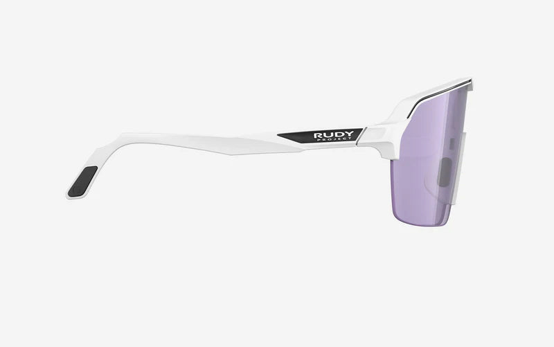 RUDY PROJECT SPINSHIELD AIR White Glasses IMPACTX™ Photochromic Laser Purple Lenses