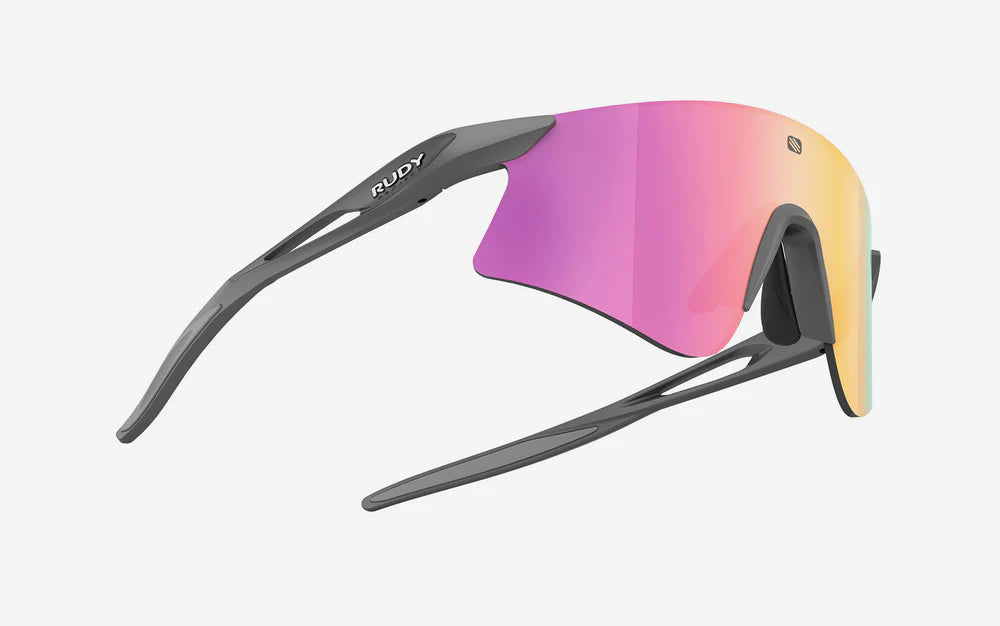 RUDY PROJECT ASTRAL Metal Titanium Sunglasses RP Optics Multilaser Sunset lenses
