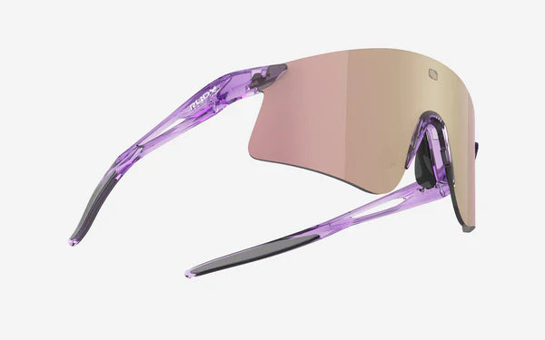 RUDY PROJECT ASTRAL X Crystal Lilac Glasses RP Optics Multilaser Rose Gold
