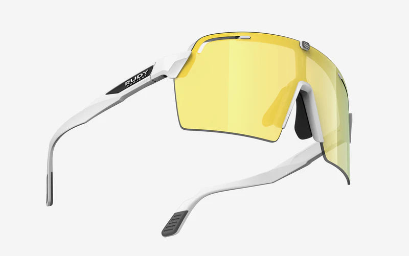 Glasses RUDY PROJECT SPINSHIELD PRO White Lenses RP Optics Multilaser Yellow