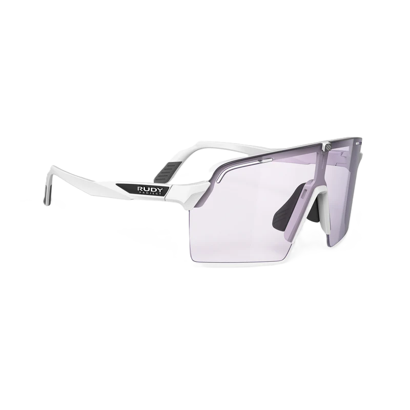 Glasses RUDY PROJECT SPINSHIELD PRO White Lenses IMPACTX™ Photochromic Laser Purple