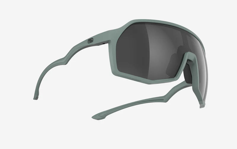 Sunglasses RUDY PROJECT THUNDER Sage Green RP Optics Smoke Black lenses