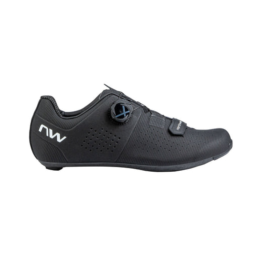 NORTHWAVE STORM CARBON Road Shoes Black/White 2025