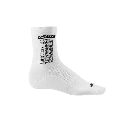 USWE X MTB Socks White