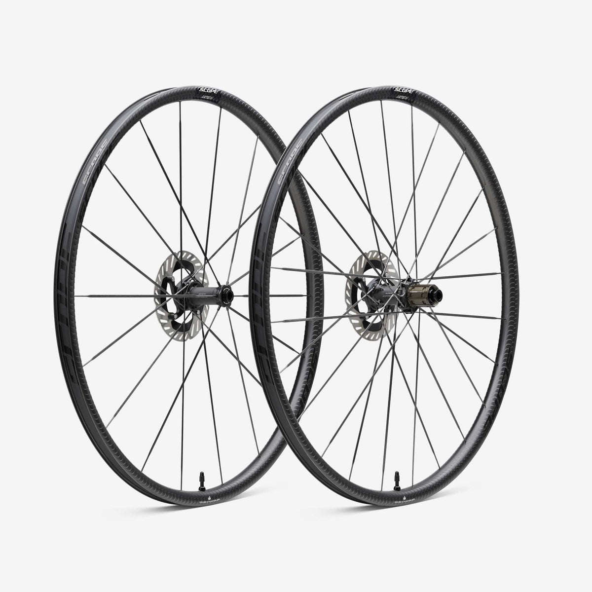 Paire de Roues SCOPE Artech 2 Tubeless Ready (Centerlock) Noir