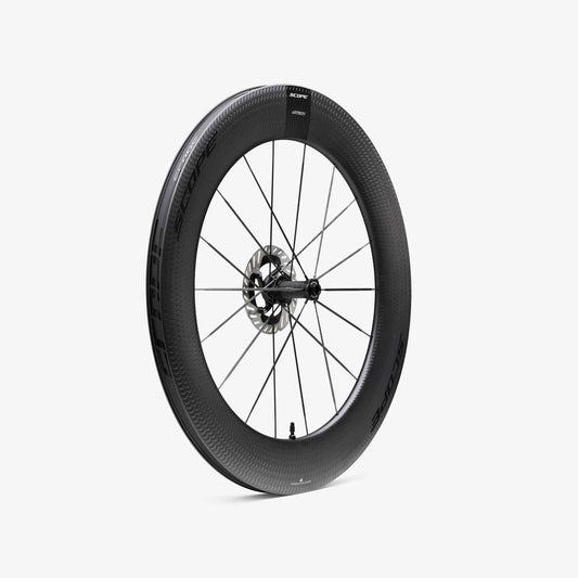 SCOPE Artech 8.T Tubeless Ready Front Wheel (Centerlock) Black