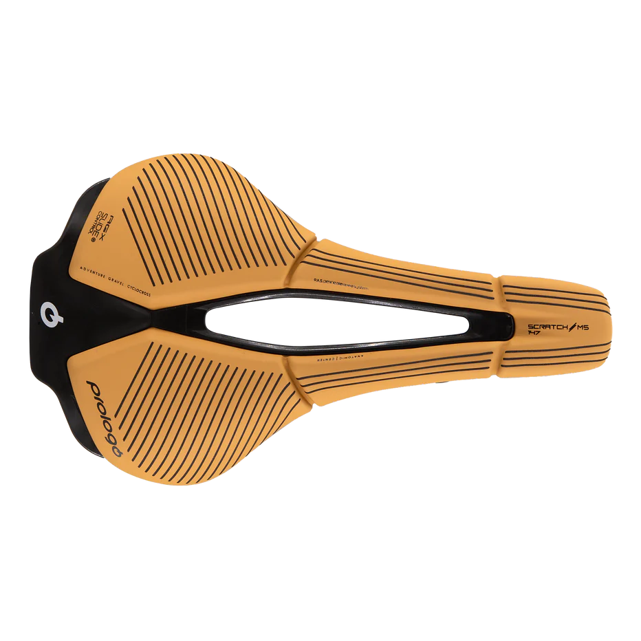 Saddle PROLOGO SCRATCH M5 AGX PAS 147mm Rails Nack Brown