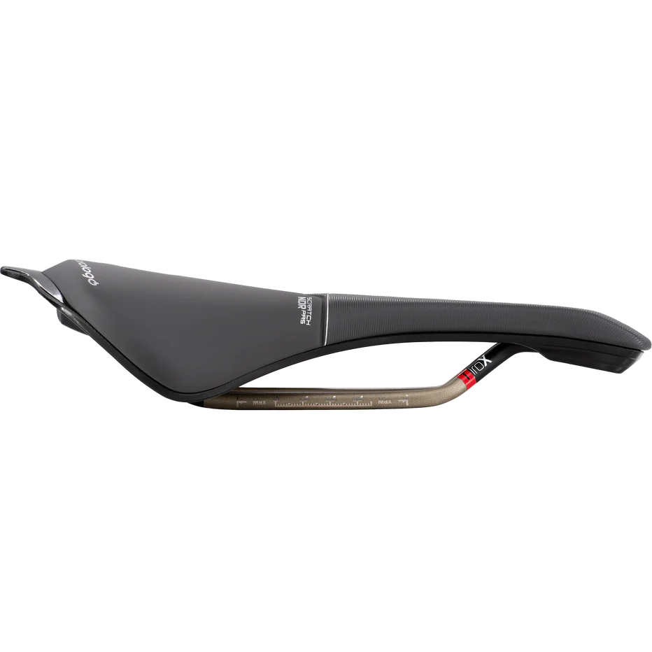 Saddle PROLOGO SCRATCH NDR PAS 140mm Tirox Rails Black