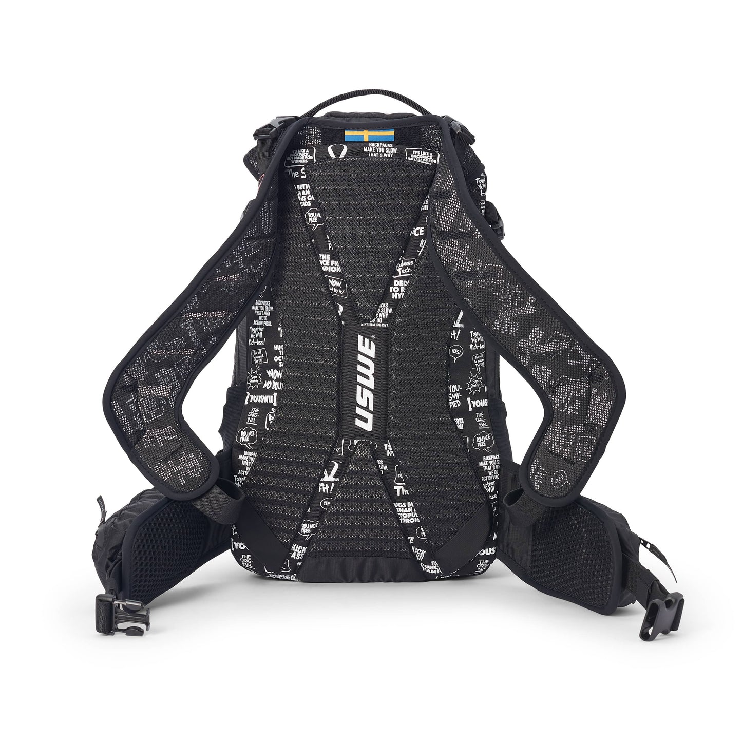 USWE SHRED 16 L Backpack, Black