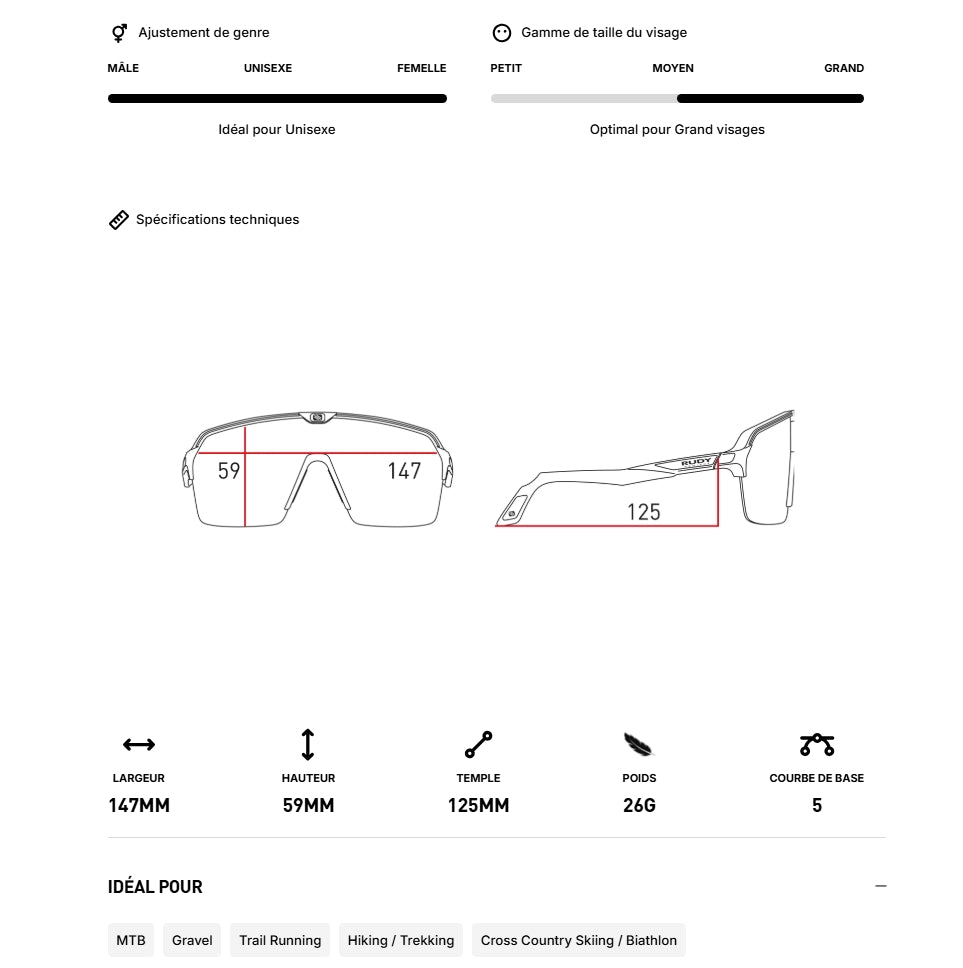 RUDY PROJECT SPINSHIELD AIR Black Matt Glasses RP Optics Multilaser Blue