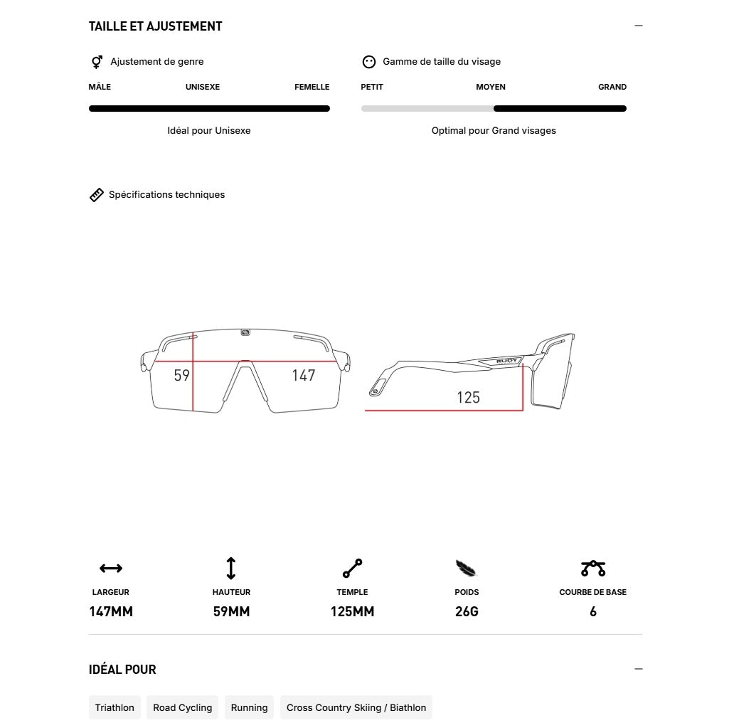 Glasses RUDY PROJECT SPINSHIELD PRO Blue Lenses IMPACTX™ PHOTOCHROMIC Laser Purple