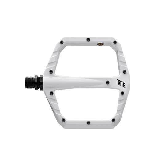 TITLE CONNECT Flat Pedals White