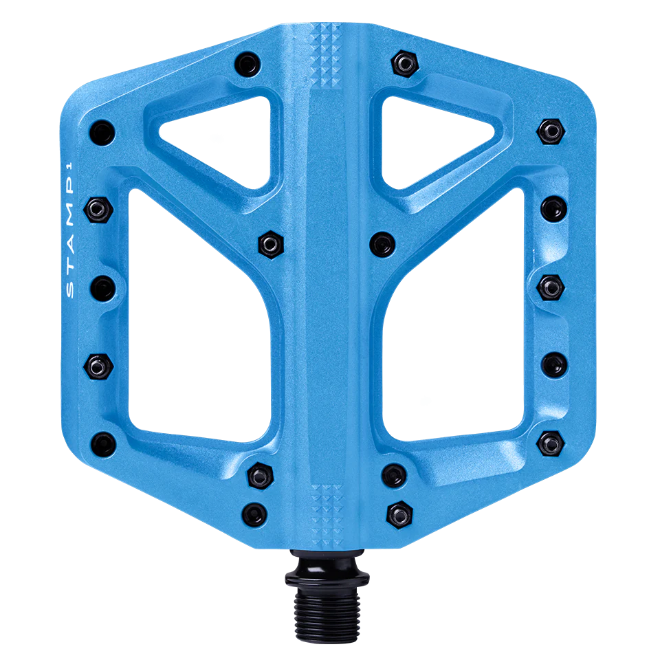 Flat pedals CRANKBROTHERS STAMP 1 Large Blue