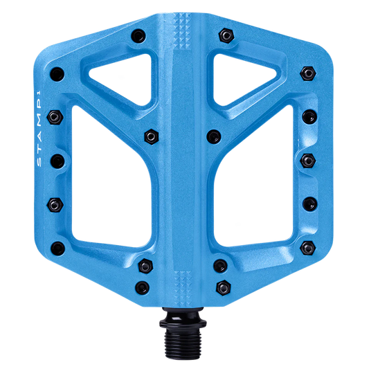 Flat pedals CRANKBROTHERS STAMP 1 Large Blue