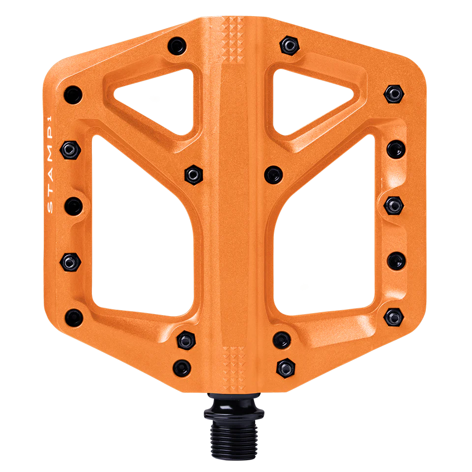 CRANKBROTHERS STAMP 1 Large Orange flat pedals